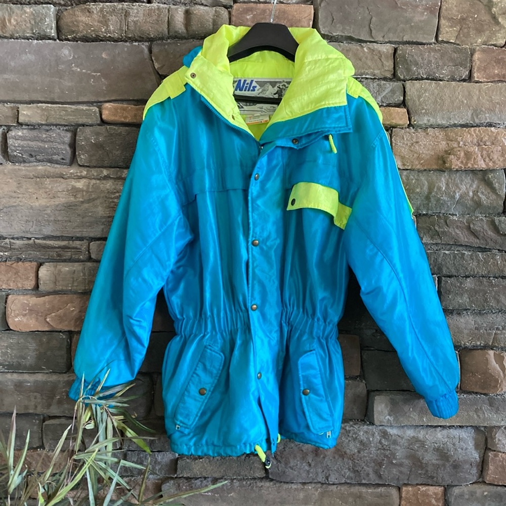 Vintage NILS GORE-TEX Neon Ski/Snowboard Jeacket